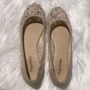 Lace Ballet Flats